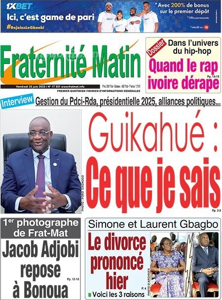 PDCI-RDA/Alliance avec le RHDP: Guikahué dribble adversaires et partenaires