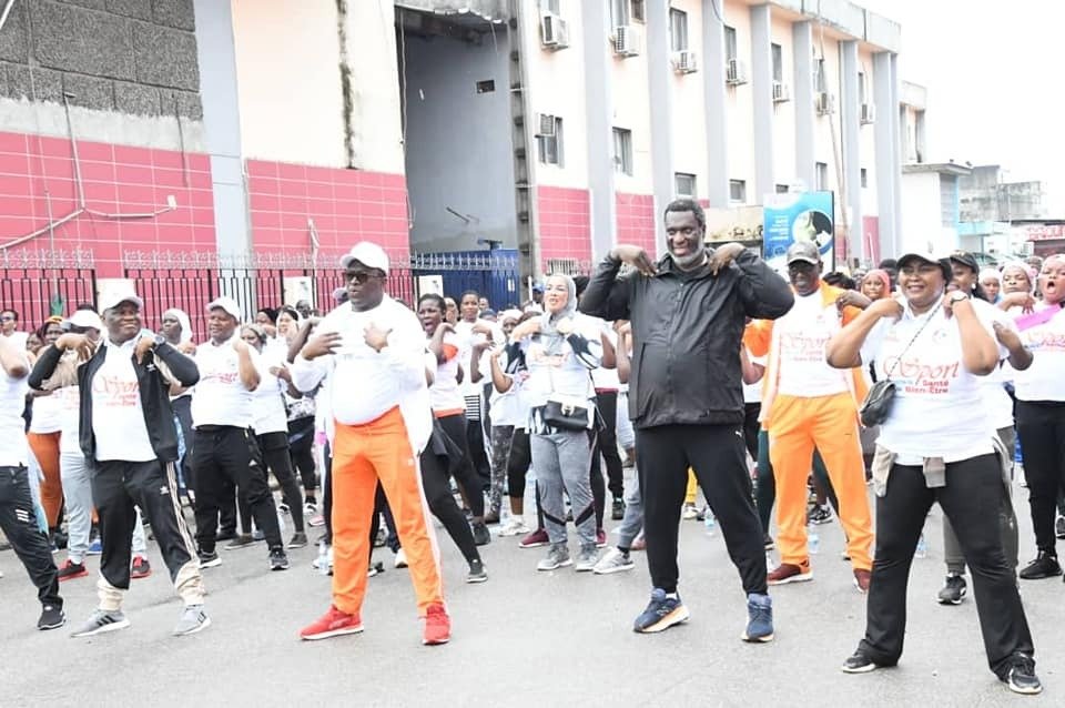 Journée d’animation sportive et citoyenne: Danho Paulin et Jean-Marie Yaméogo sensibilisent les populations