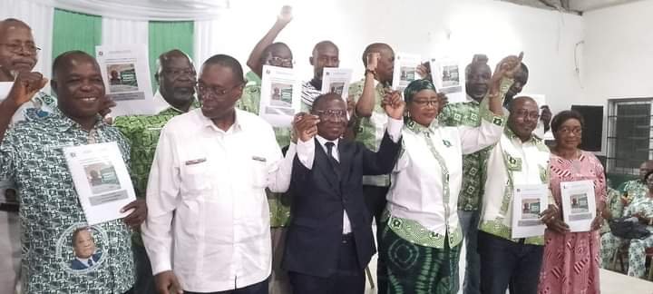 Treichville/Municipales 2023: Germain Kouassi-Lenoir et les DLC s'engagent à honorer Bédié, avec une victoire du PDCI