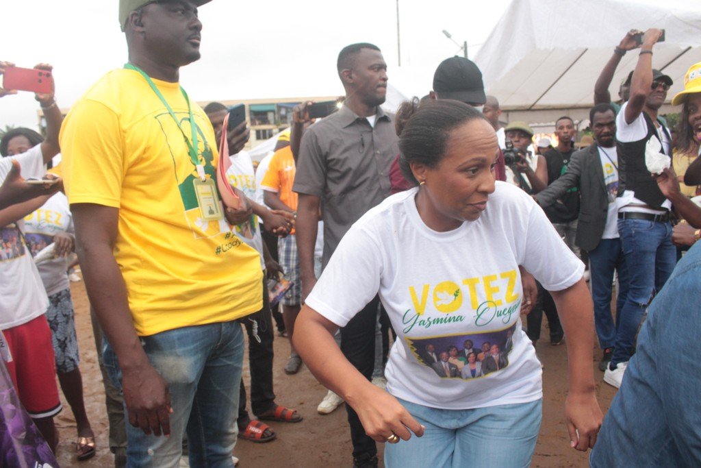 Election municipale à Cocody : Yasmina Ouégnin crée la sensation avec ses ‘’lêkês’’ et son discours