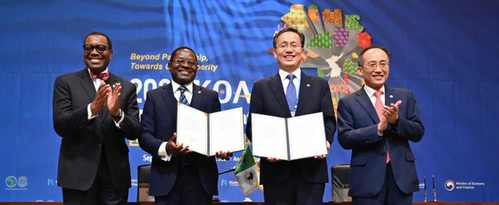 Le Groupe de la Banque africaine de développement et la Corée signent des accords de dons de 28,6 millions de dollars pour soutenir le développement de l’Afrique
