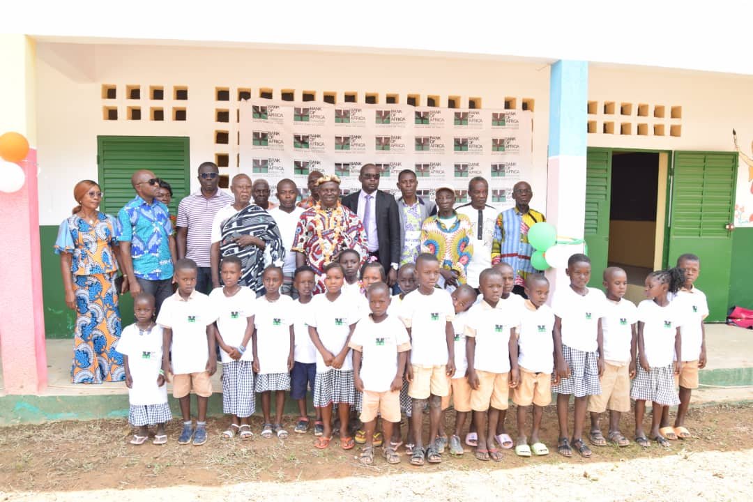 Côte d'Ivoire : La Fondation BOA offre une école maternelle à Amoroki (S/P de N'zecresessou)