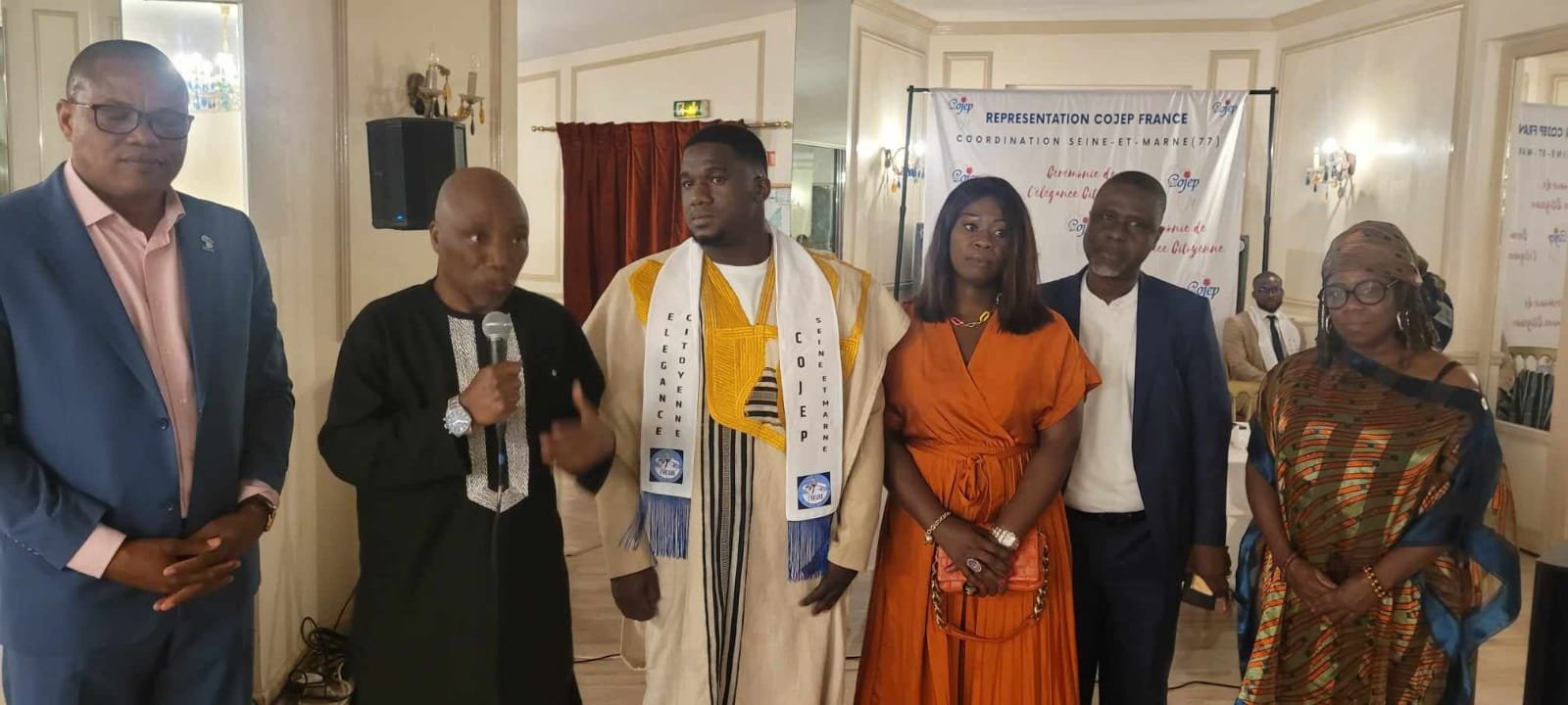 France/Gala-Investiture de sa Coordination : Le COJEP et Reine Pélagie rendent hommage à Bédié en présence du Délégué PDCI Paris Yvelines