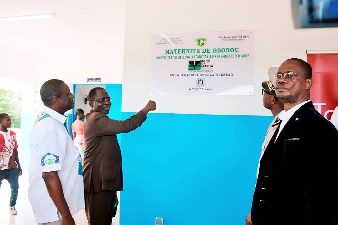 Côte d'Ivoire/Fin de calvaire pour les femmes de Gbonou (Bocanda): La Fondation BOA offre une maternité équipée d’une valeur de 64 millions FCFA