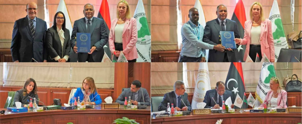 La Banque africaine de développement et la Libye renforcent leur coopération et signent des accords de financement