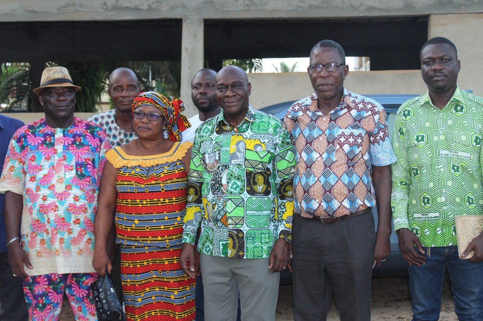Présidence du PDCI/Songon: Des congressistes engagés  pour  la victoire de Guikahué rassurent Anoman Magloire, émissaire de MKG