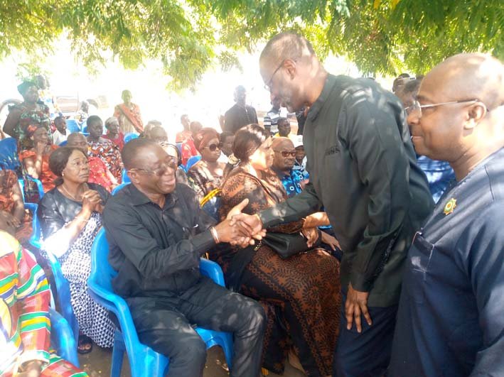 Pepressou (Daoukro): Tidjane Thiam exprime sa compassion à la famille Bédié