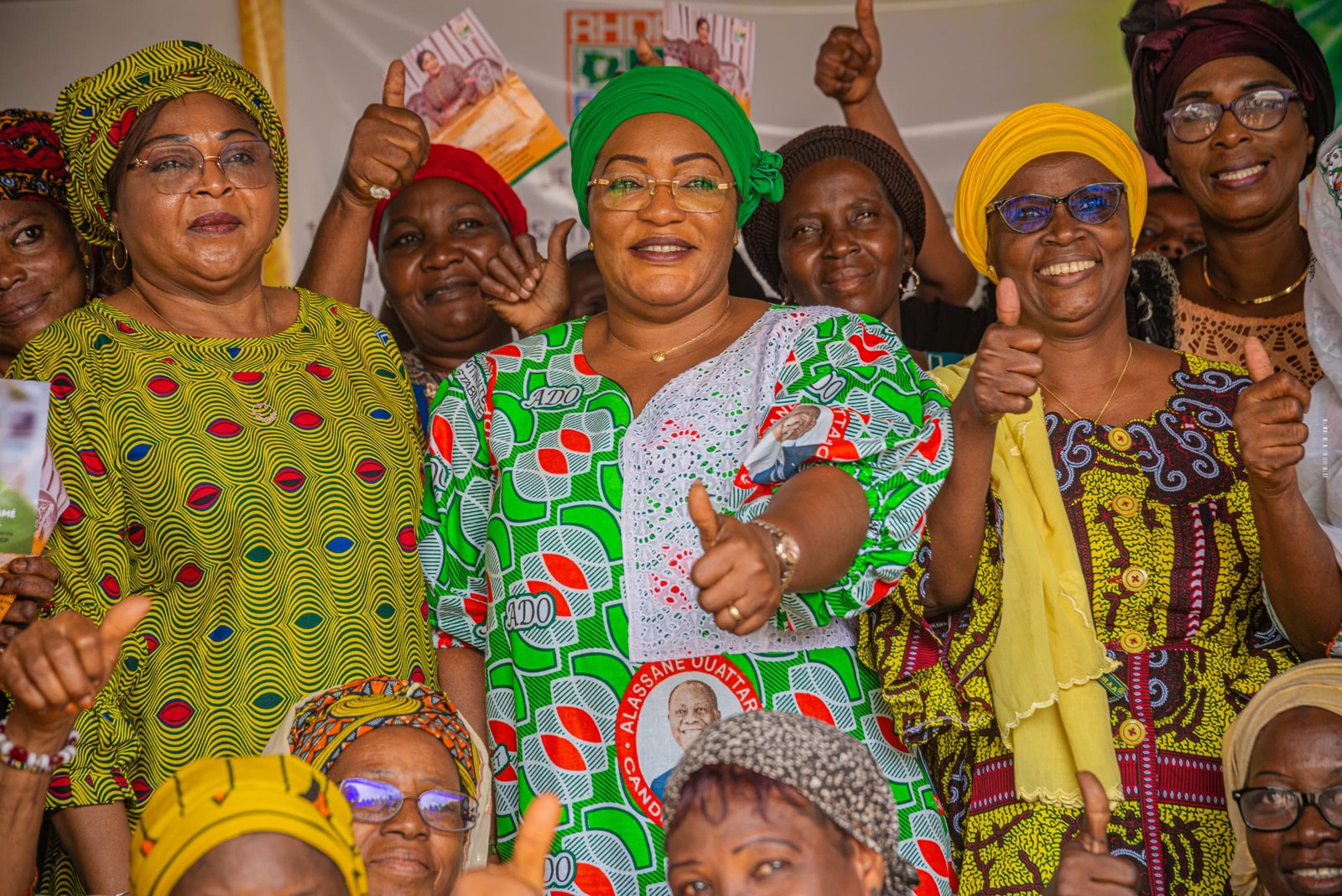 Présidence de l’UF-RHDP/Harlette Badou, à Yopougon: "Nous devons faire en sorte que les femmes puissent être autonomes"