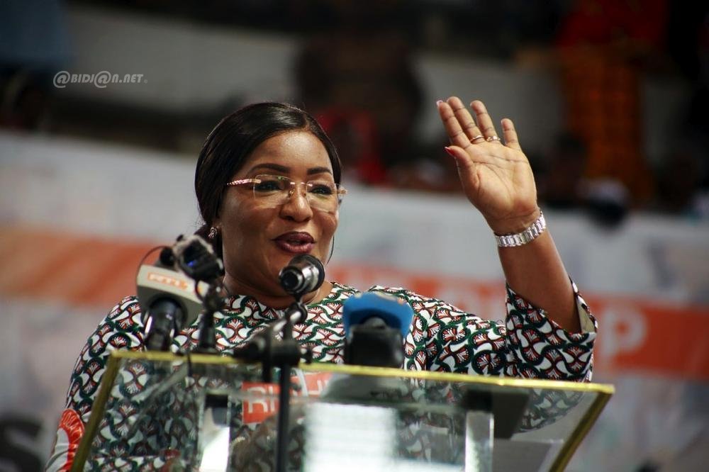 Après son élection à la présidence de l’UF-RHDP: Harlette Badou Kouamé épouse N'guessan adresse ses remerciements