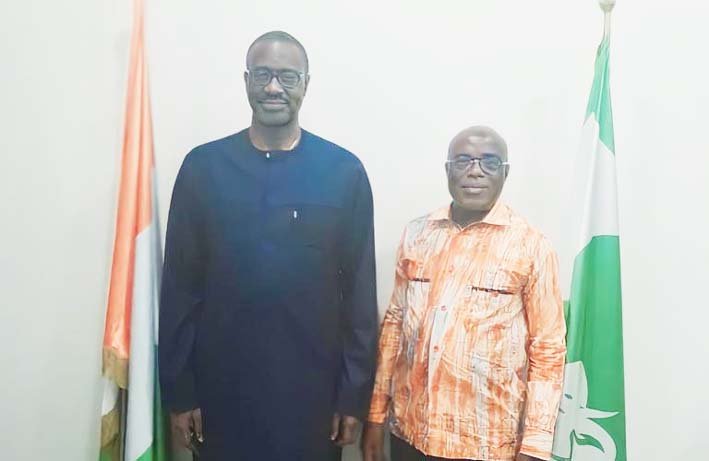 Mise en place d’une stratégie gagnante du PDCI-RDA: Le président Tidjane Thiam et Kah Zion se sont parlé