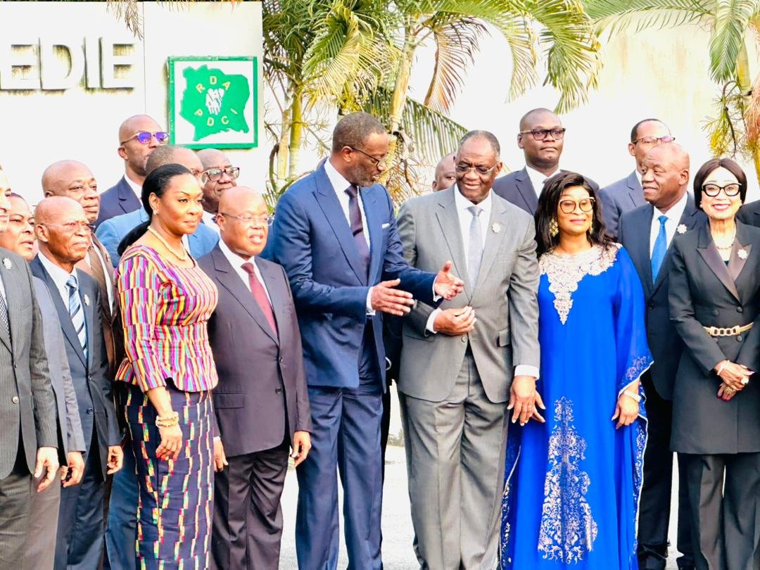 Politique: Le président Thiam annonce pour bientôt "l’impact du PDCI partout en Côte d’Ivoire"