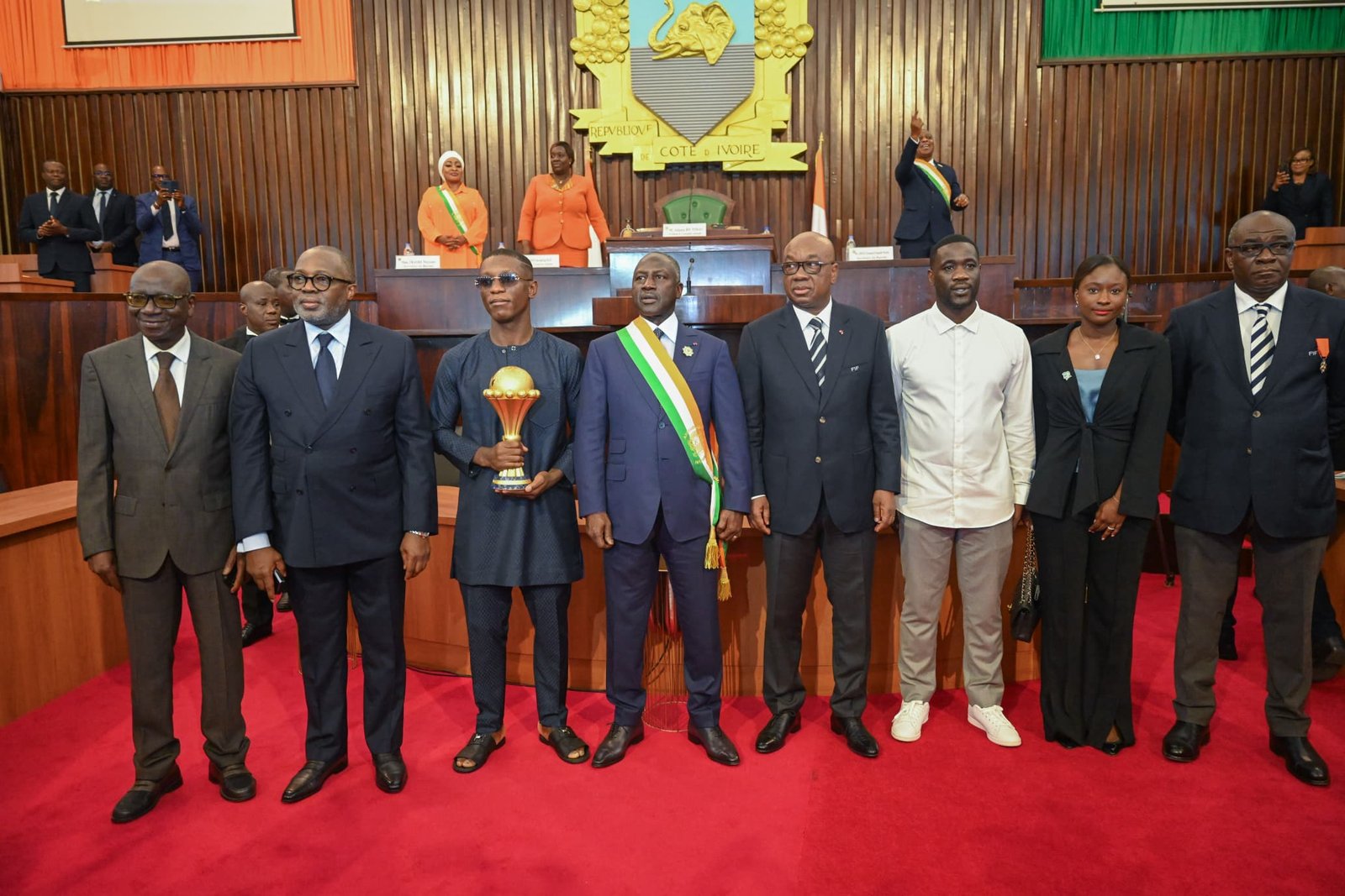 Recevant les Eléphants champions d’Afrique au Parlement: Adama Bictogo implore «le pardon et la tolérance»