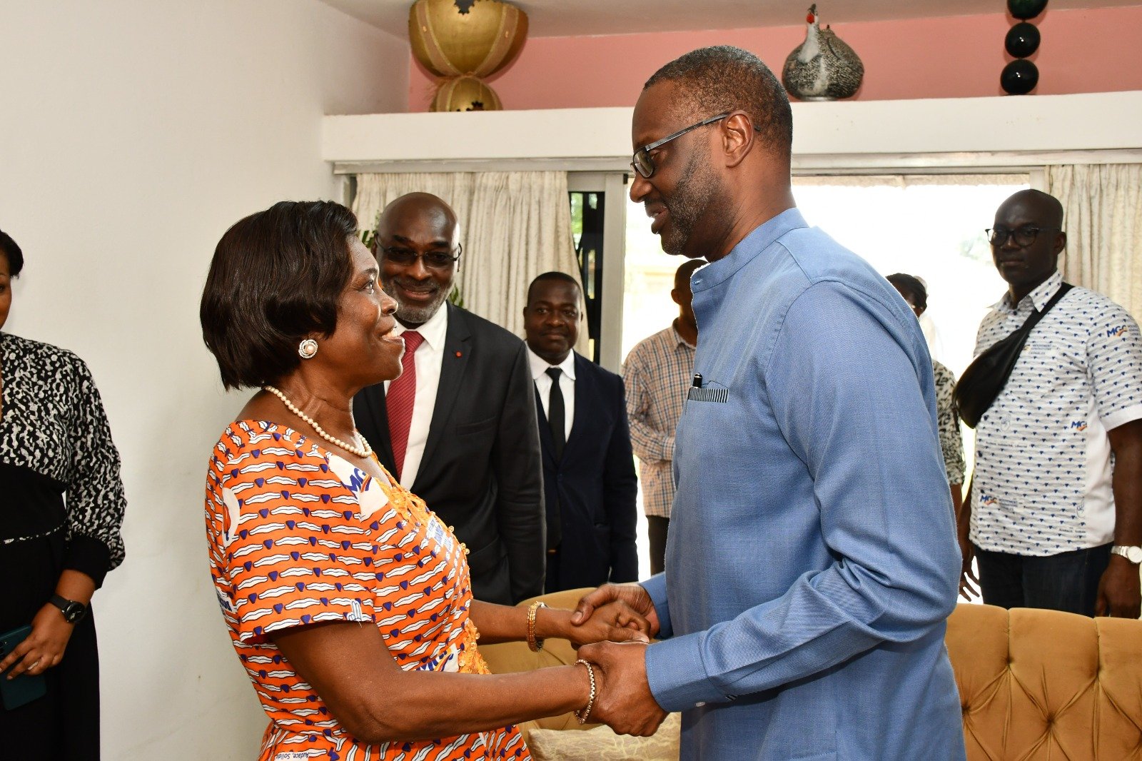 PDCI-RDA/MGC: Les raisons d’une visite de Tidjane Thiam à Simone Ehivet Gbagbo