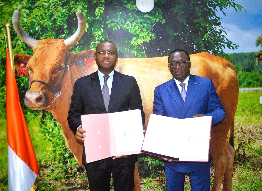 Production, sécurisation et sécurité alimentaire: Le MIRAH et l’UVICOCI signent un accord-cadre pour combler un important gap