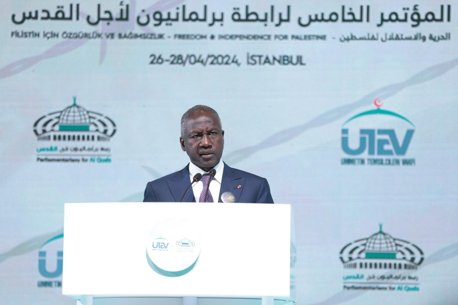 Face à la situation dans la bande de Gaza: Adama Bictogo, depuis Istanbul, lance un appel aux parlementaires du monde arabe…