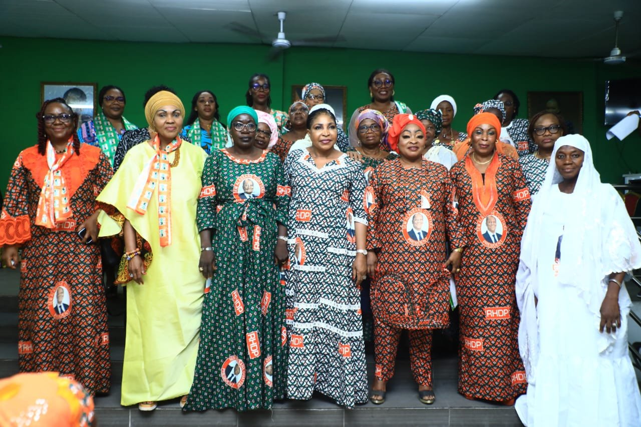 Côte d’Ivoire/UF-RHDP: Le BEN exprime la gratitude d'Harlette Badou aux militantes d'Abidjan et annonce un giga-meeting à Abobo