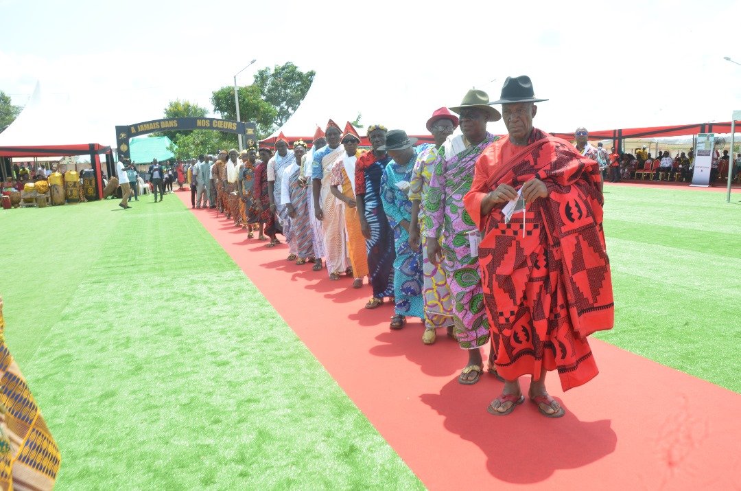 Obsèques du président Bédié : La Zone PDCI-RDA Ouest Zadi (3 districts) pleure à Pepressou avec la famille de l’illustre disparu