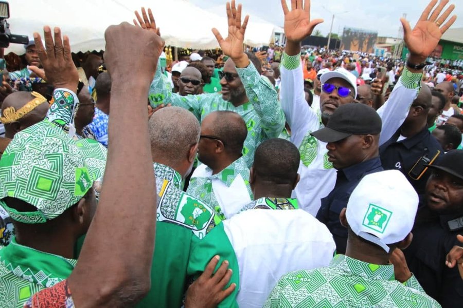 PDCI/Après le meeting de Soubré : Tidjane Thiam remercie la presse, les populations et le Comité d’organisation
