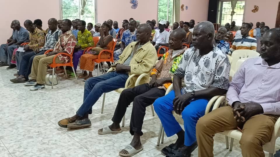 M'bahiakro (Iffou) : Le maire Diamala Raphaël réorganise les riziculteurs