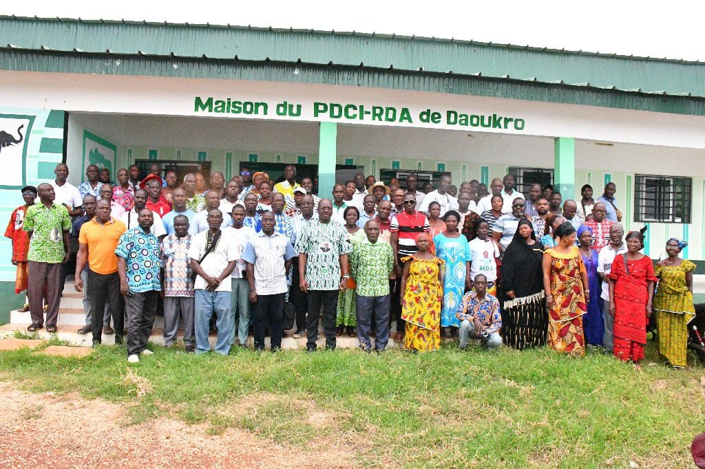 Daoukro / PDCI-RDA : Le vice-président Traoré Adam-Kolia lance l'identification des nouveaux électeurs