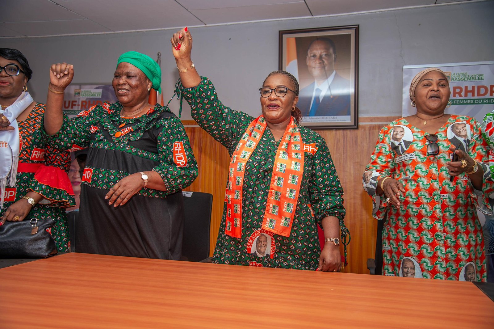 Présidentielle 2025/Haut Sassandra: Harlette Badou mobilise les femmes de Zoukougbeu et Vavoua pour Alassane Ouattara