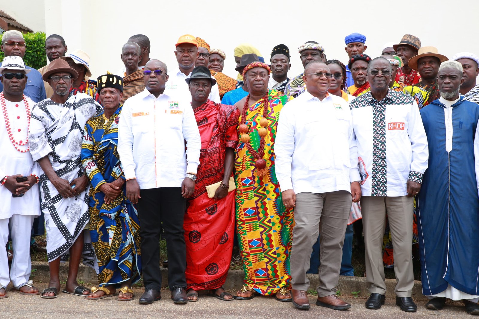 Daoukro/RHDP: Ahoussou Jeannot et Amadou Coulibaly installent et mettent la Coordination régionale de l'Iffou en mission de victoire