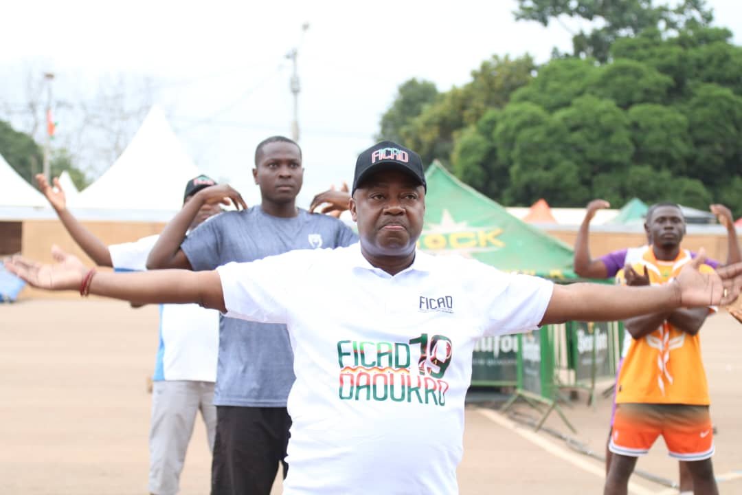 Daoukro (Iffou) : Akoto Olivier ouvre le 19e FICAD avec une séance sportive de fitness énergique