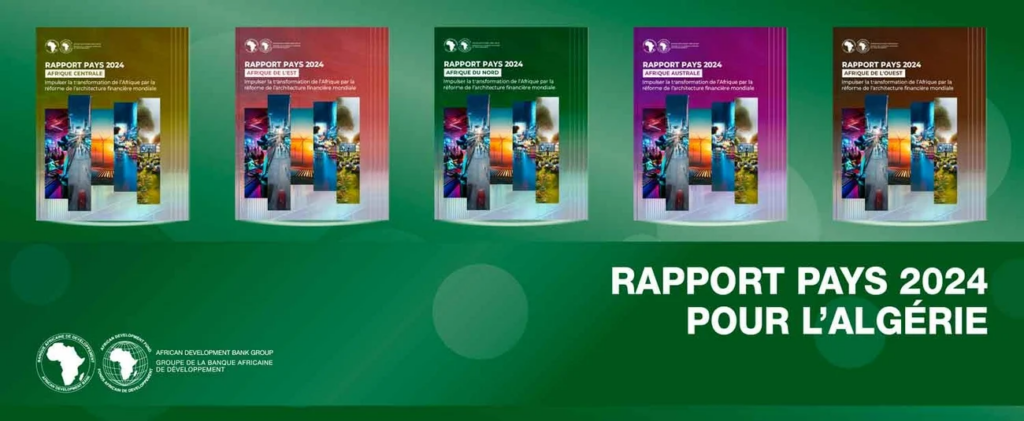 Algérie : la Banque africaine de développement prévoit dans son Rapport pays 2024 un produit intérieur brut de 4 % en 2024 et 3,7% en 2025