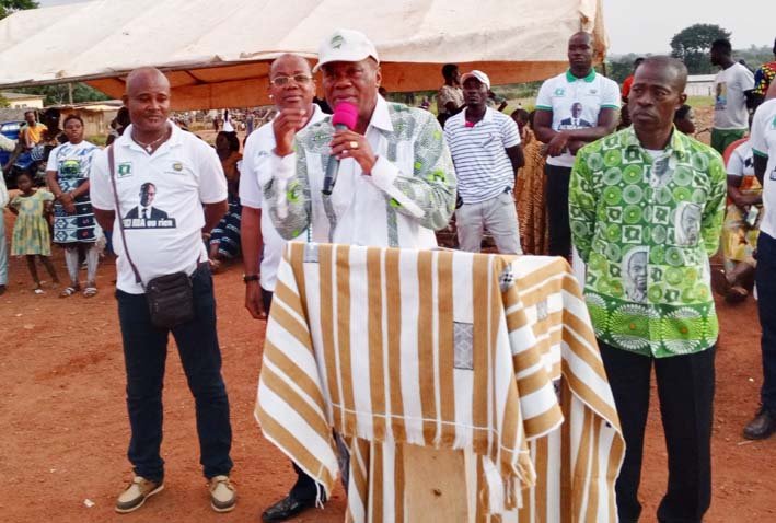 PDCI District de Yamoussoukro/Gnrangbé Jean (HRD), aux militants: «Le pouvoir qu’on nous a volé en 1999 est en train de revenir à la maison»