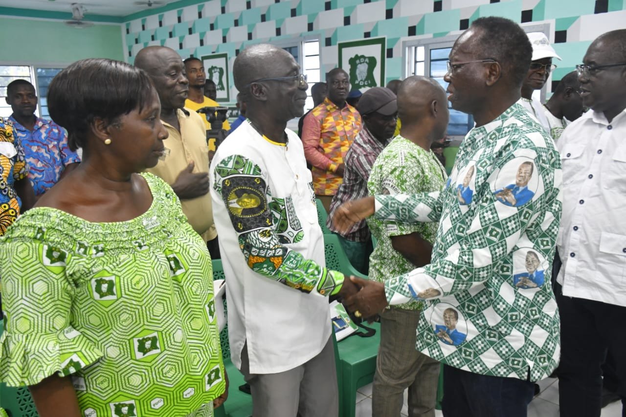 Iffou/Le PDCI et la RLE 2024 : Le Haut Représentant du District des Lacs satisfait
