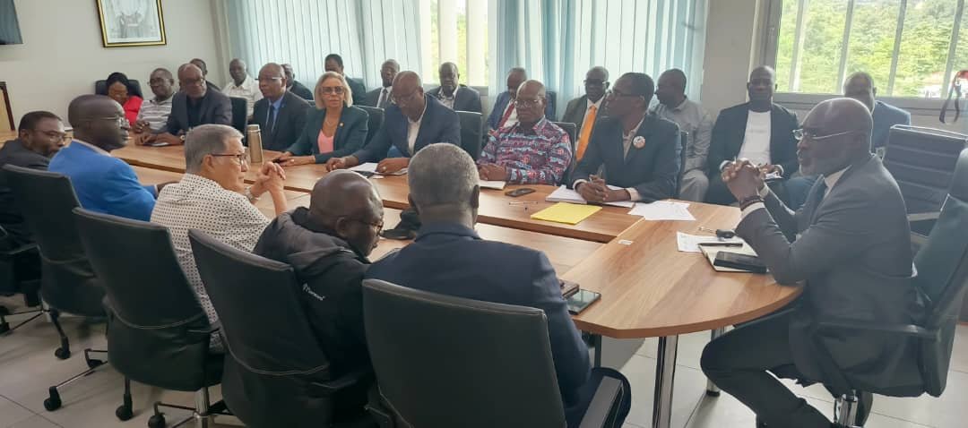Fédération ivoirienne de taekwondo: Me Jean-Marc Yacé (Président) retrouve ses bureaux