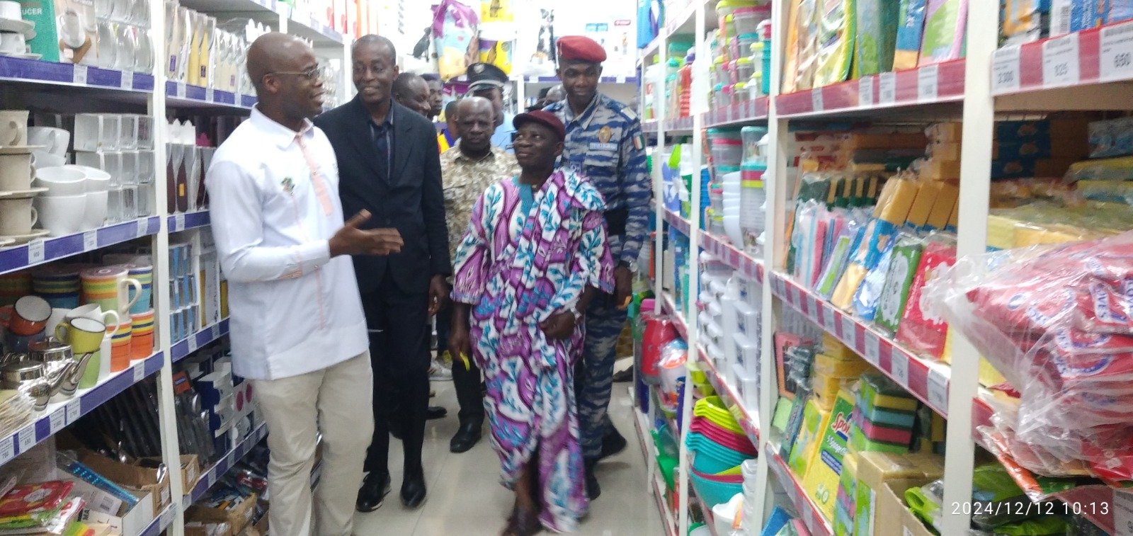 CIV/Développement socioéconomique d’Abobodoumé : Un supermarché apporte sa contribution