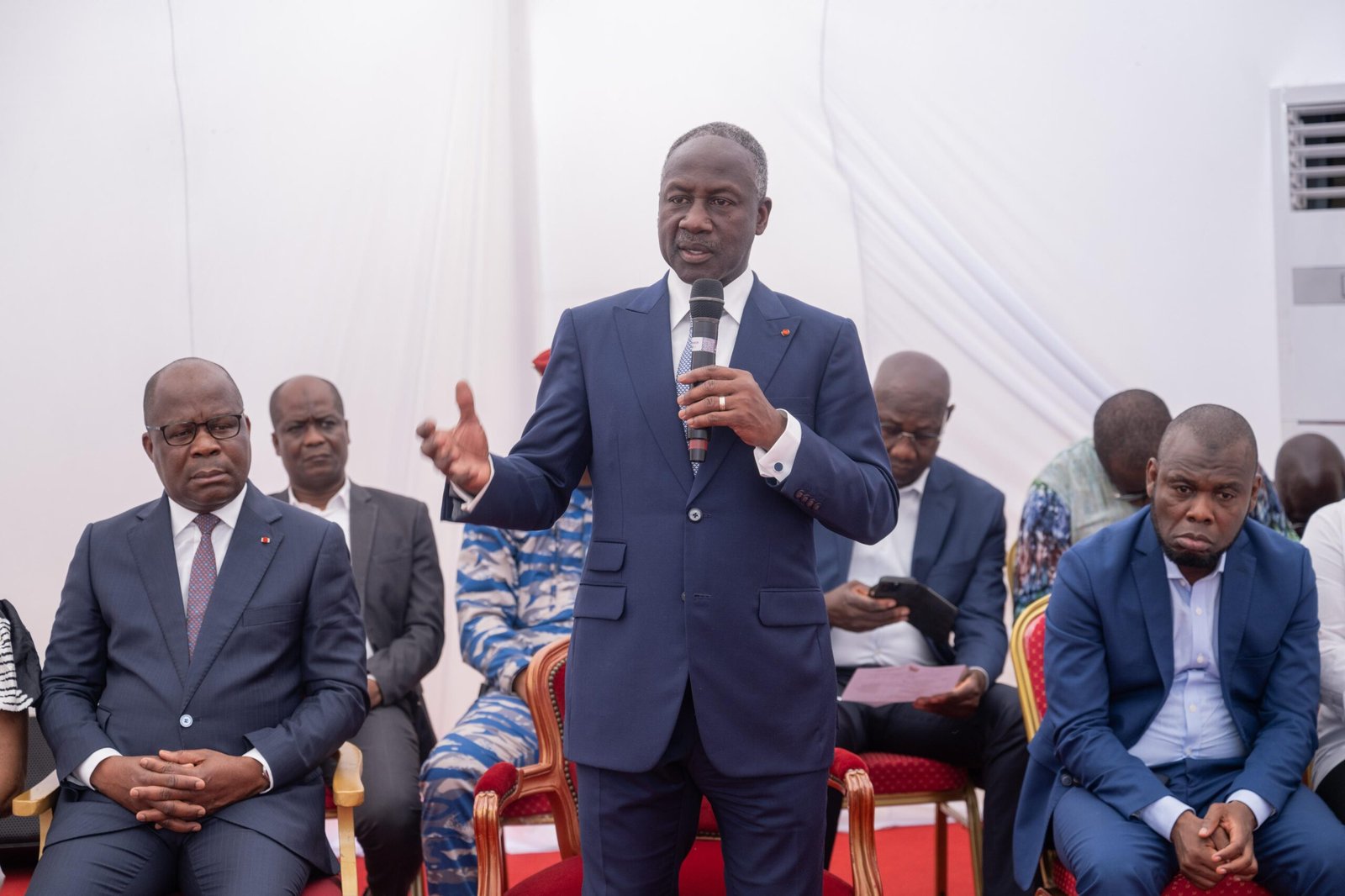 Côte d’Ivoire : Adama Bictogo à la recherche de la consolidation de la fraternité et de la paix sociale à Agboville