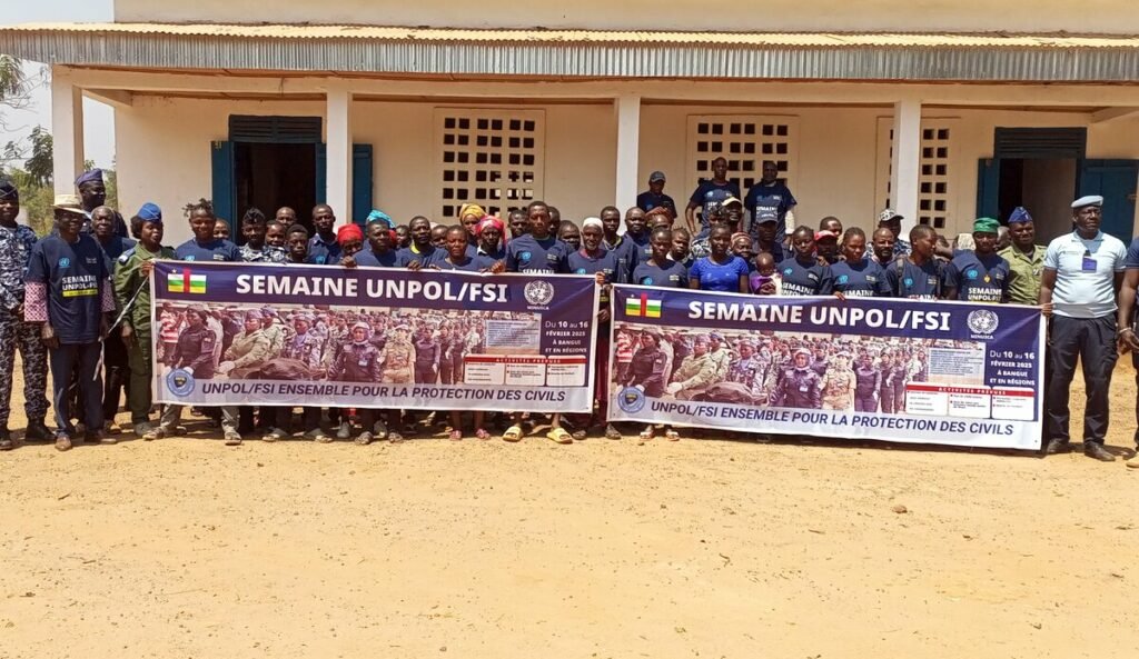 Vulgarisation du concept de police de proximité et du mandat de la Police de la MINUSCA à Obo