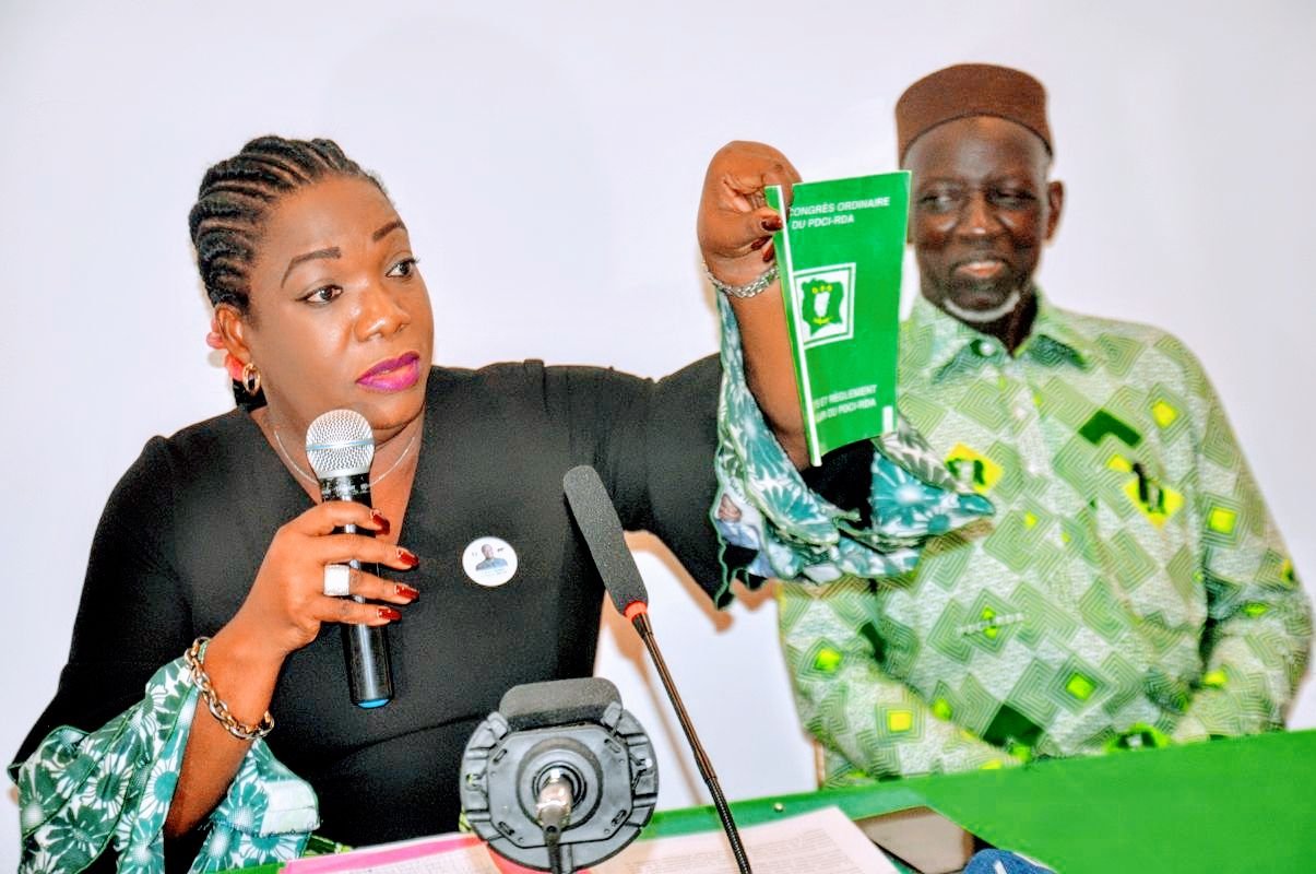 PDCI-RDA : «L’heure est grave, nous exigeons la démission pure et simple de Tidjane Thiam», selon Valérie Yapo (BP, ex-SE)