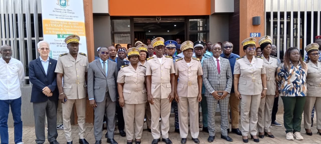Yamoussoukro/EMAPE: 194 Kg d’or produits en 2024, l’appel du DR aux populations réfractaires à l’activité minière