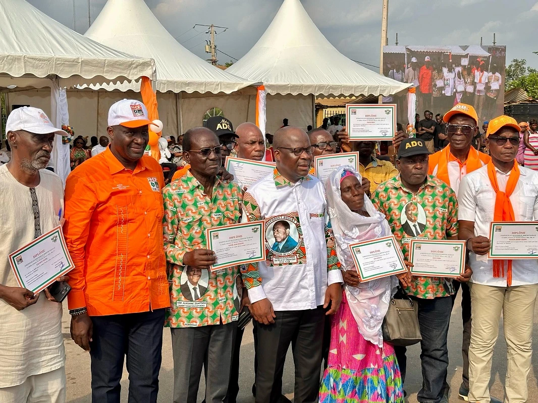 Côte d’Ivoire : Présidentielle d’Octobre 2025, voici la mission que Dimba Pierre a confié aux coordinateurs et secrétaires RHDP à Tiassalé